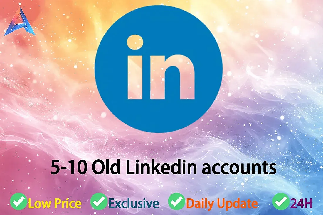 5-10 Old Linkedin accounts – 50+Connection – 2FA