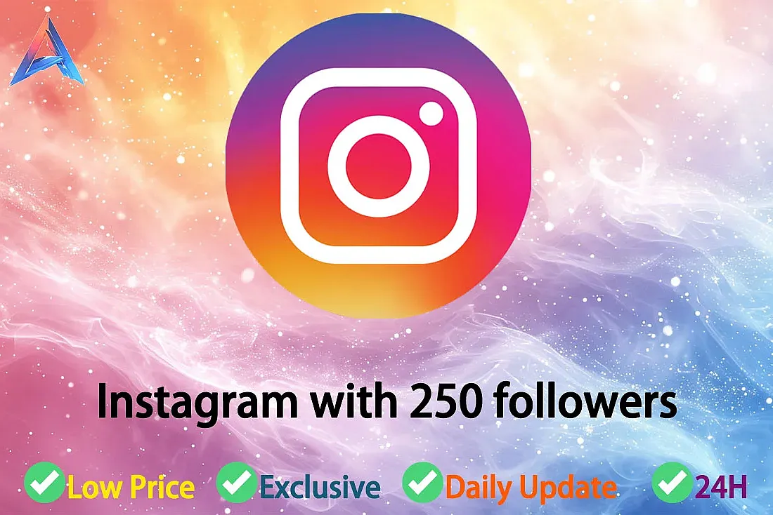 Instagram with follower accounts-250 followers
